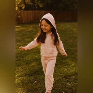 Juicy Couture Tracksuit Pink Little Kid Size 7